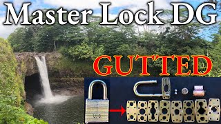 272) Master Lock DG Picked and Gutted at Rainbow Falls, Hawaii