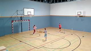 Basketball Circuit-Sportunterricht