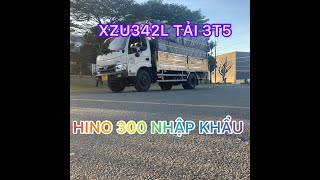 XE TẢI HINO 300-HINO XZU342L NHẬP KHẨU-HINO 3 TẤN 5 THÙNG NGẮN-HINO 300 TẢI 5 TẤN|0909659234