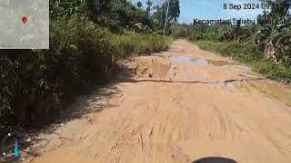 Jalan Poros Nggele Bobong Kec Taliabu Barat Laut Kab Pulau Taliabu Propinsi Maluku Utara Tgl 8 /9/24