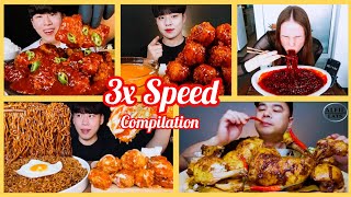 |Mukbang Asmr | Spicy Food  Compilation🔥🥵🔥 Mukbangers  Eating Challenge #viral #foryou #eatingasmr