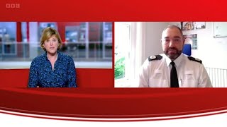 ACC Glen Pavelin speaks to BBC Look East on the Essex Police involvement in Operation London Bridge