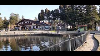 Lago Joaquina Rita Bier em Gramado,com direito a um lindo arco íris.❤🌈🌞