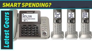 PANASONIC Corded/Cordless Phone System – Best Home Office Phone with Call Blocking