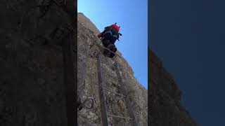 Ferrata EX Brizio Gran Sasso d'Italia #mountains #shorts #short #shortvideo