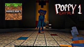 poppy playtime chap1 in minecraft full gameplye #minecraft #liongamingvip