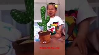 baby reaction compilation | dancing cactus