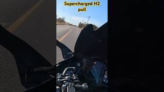 Supercharged ninja H2 pull