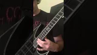 Into The Light - James Byrd - Main solo cover #guitar #guitarsolo #metal