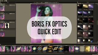 Boris FX Quick Edit