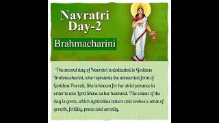 Day -2: Brahmacharini # Navaratri