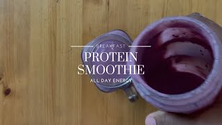 Breakfast Protein Smoothie  // Vegan & Vegetarian Friendly // The HIIT Dude // Quick Recipes