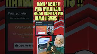 TUTORIAL CARA MENGGUNAKAN TAGAR ATAU HASTAG POPULER DI FACEBOOK PROFESIONAL | #trending  #tutorial