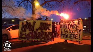 Nantes: manif de soutien aux militants antinucléaires de Bure - 22/02/18