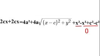 How to Derive the Equation of a Hyperbola