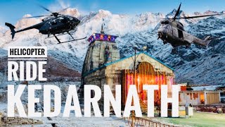 Kedarnath Temple - Heli Tour || Full Video || Helicopter Ride to Kedarnath Temple - Snowfall