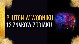 Pluton w Wodniku ✨ 12 znaków zodiaku ✨