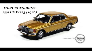 MAXICHAMPS 1\43  MERCEDES-BENZ 230 CE W123  (1976)