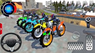 Extreme Dirt Motocross Bike Off-road Multiplayer Impossible Mud Racing Bike Android 3D Gameplay