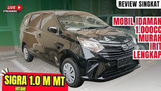 🔴REVIEW SINGKAT : SIGRA 1.0 M MT | HITAM | TIPE TERTINGGI DI 1.000cc !