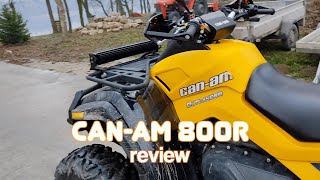 CAN-AM OUTLANDER XTP 800R REVIEW