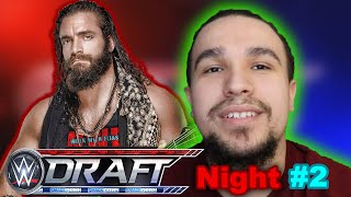 Elias came back to the WWE! My reaction to the WWE Draft Night #2 | WWE Draft 2020