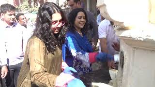 Amruta Fadnavis | Divyaj Foundation | Mandir Clean up | Makar Sankranti | Jackie Shroff