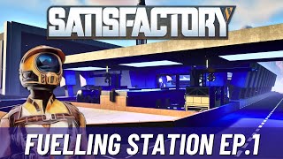 🔴 LIVE  - | Satisfactory | Building The PERFECT Fuelling Station