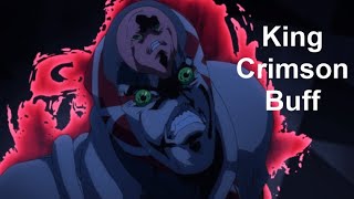 New King Crimson Buff (Jojo's Bloxxy Adventure)