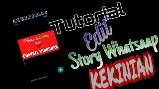 Viral!!! Cara edit font Kekinian di story whatapp