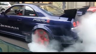 Nissan GTR Burnout in London