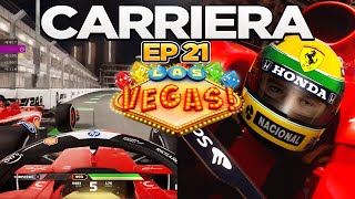 L'ULTIMO GIRO DECRETA il VINCITORE CARRIERA AYRTON SENNA FERRARI #21 LAS VEGAS