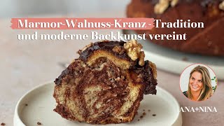 Marmor-Walnuss-Kranz – ANA+NINA #marmorcake #kuchen #backen #backenistliebe #backliebe #rezepte