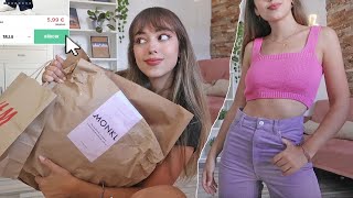 ÚLTIMAS REBAJAS 2022 l Unboxing + Try-On Haul : Zara, Pull&Bear, Monki, H&M, Mango, Alohas