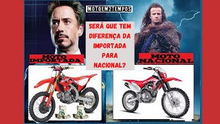 Nacional ou Importada? O que muda entra as motos de trilha e motocross (off-road)?