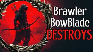 ESO PvP - Brawler Nightblade w/ Bow? It Works! - [Gold Road Chapter]