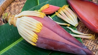 Banana flower Health benefits | Banana flower recipes | Tasty Banana flower kootu