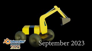 Blender Renders: September 2023 (Machinery)