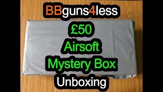 £50 Airsoft Mystery Box unboxing