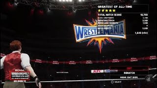 WWE 2K18 (ROYAL RUMBLE)   Wrestlemania