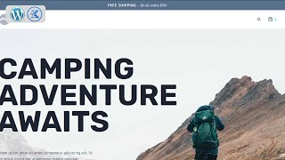 How to Create Outdoor Shop Website In WordPress Using Kadence