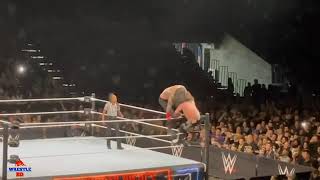 Aj styles vs Roman reigns live event match