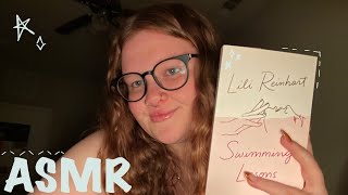 ASMR reading poetry to you | book sounds, lofi tapping, lots of whispering ❁