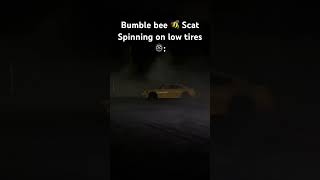 🐝SPINNING ON LOW TIRES 🔥#scatpackcharger #fyp #foryoupage #dodge #trending #dodge  #slideshow #yt