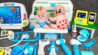 80 Minutes Satisfying with Unboxing Doll Pretend Doctor Playset, Hospital Playset | Review Asmr