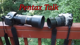 Pentax Talk Live Chat 300mm DA* vs 55-300mm PLM