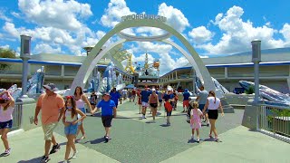 Tomorrowland Magic Kingdom 2021 Walt Disney World | Full Walking Tour