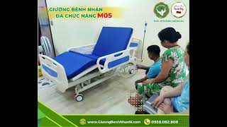 GIƯỜNG BỆNH NHÂN ĐA CHỨC NĂNG M05 - GIAO CHO KHÁCH Ở QUẬN BÌNH THẠNH