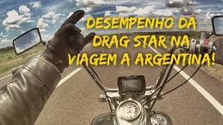 Desempenho da Drag Star 650 na viagem para a Argentina - Alemão Ride #Forçacustom