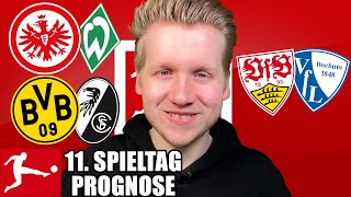 Bundesliga Tipps | 11. Spieltag Vorschau & Prognose | Saison 2024/2025